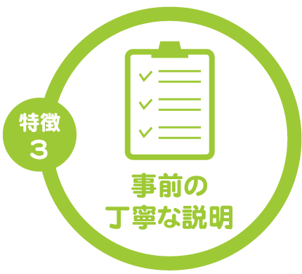 安心のインフォームドコンセント